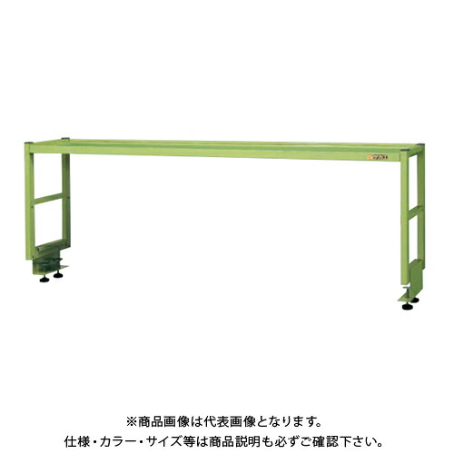 【送料別途】【直送品】サカエ SAKAE 作業台用簡易架台(1段仕様) W1200×D300×H450 グリーン KT-121K