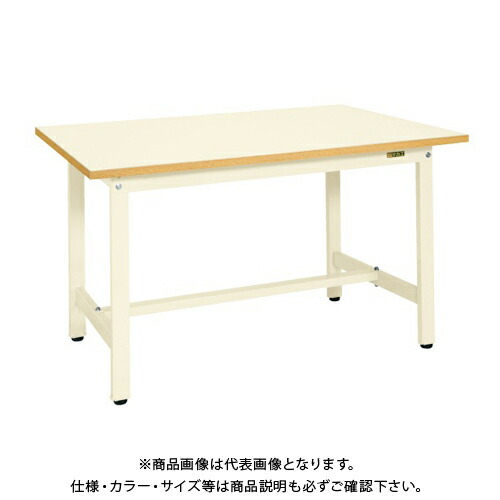 【貨物輸送別途】【直送品】サカエ SAKAE 軽さ御役目台KS印字機(ポリエステル天板) W1200×D900×H740 象牙色 KS-129PI