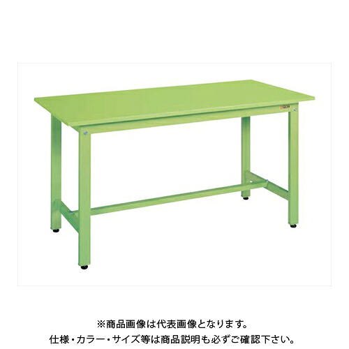 【貨物輸送別途】【直送品】サカエ SAKAE 軽さ御役目台KH印字機(スチール写真天板) W1500×D600×H800 緑であること KH-58S