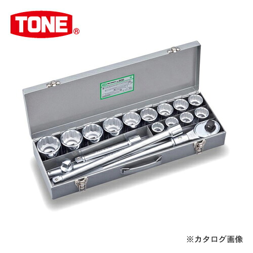 前田金属工業 トネ TONE 19.0粍(3/4”) ソケット鍵仕掛ける [17点] in大きさ 200