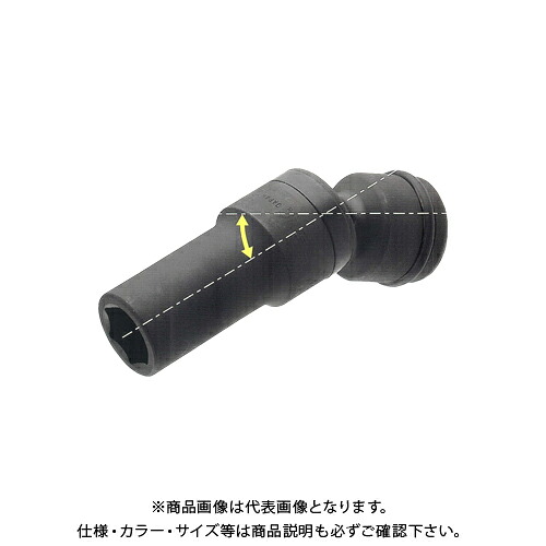 TOP トップ工業 インパクト用本管ユニバーサルソケット PUS-424L