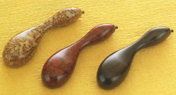 ひさご型 箸置き大理石　～和のおもてなし～ 箸置き おしゃれ かわいい 箸 箸置 業務用 お箸 料理 和食 和食器 懐石 食膳 和風 ]。