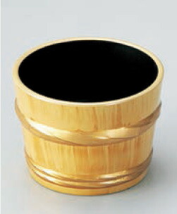 角座敷ザル 1-529-3 本体　つゆ入れ　8個　黒塗　内朱　蕎麦　そば　割烹 角座敷ザル 1-529-3 本体 つゆ入れ 8個 黒塗 内朱 蕎麦