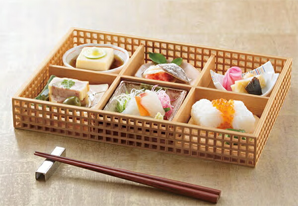 新･細目格子盛器 六ツ切　～和のおもてなし～ 業務用 和食器 器 料理 和食 懐石 食膳 和風 ]。 18,949円