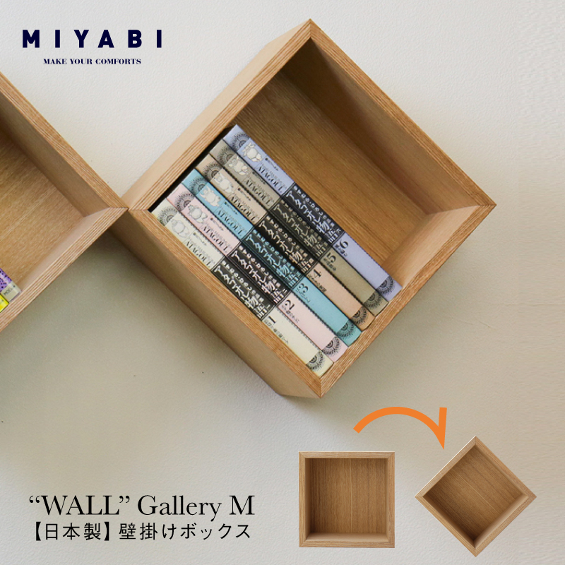 WALL Gallery M/日本製壁掛けボックス