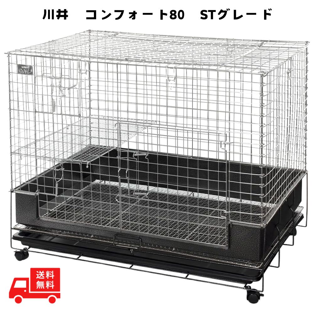 うさぎ　ケージ　コンフォート 80　中古 セット 01181 Amazon | 川井 コンフォート80 STグレード ケージ うさぎ | 川井