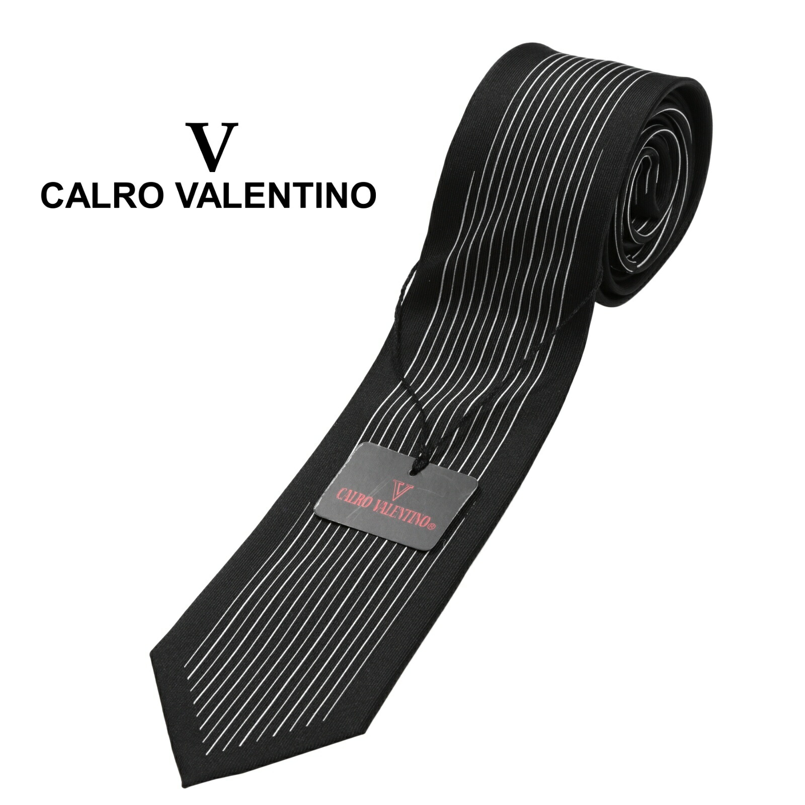 【楽天市場】ネクタイ ブランド Calro Valentino スリム ナロータイ