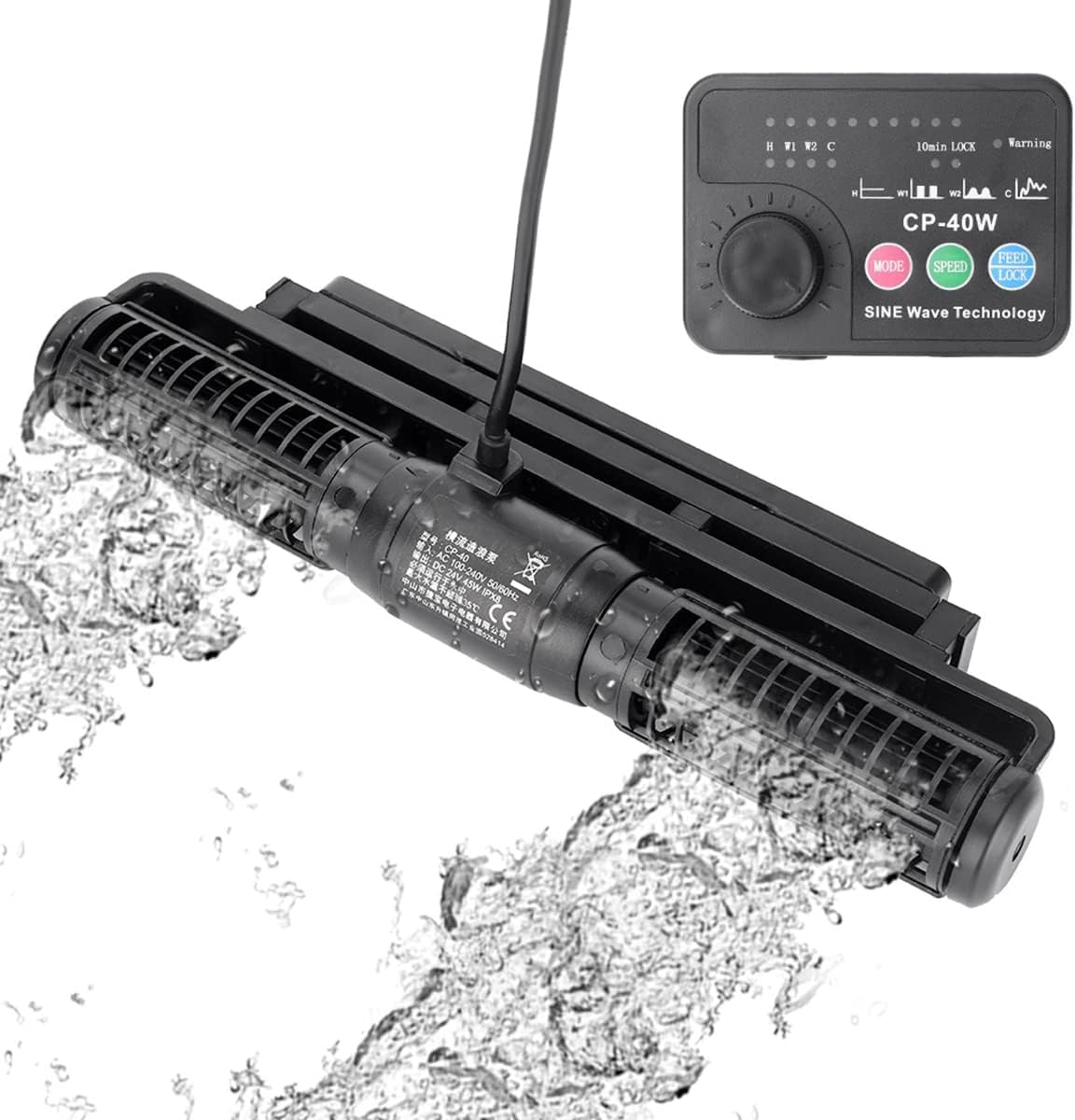 水流ポンプ 帯状の波　Jebao SCP-90　DCポンプ 水中ポンプ 水流ポンプ 帯状の波 Jebao SCP-90 DCポンプ 水中ポンプ - メルカリ