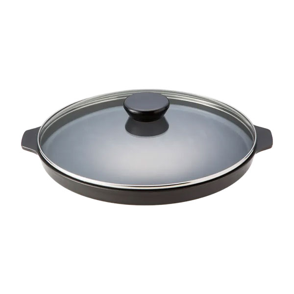 楽天市場】Newタイプ新登場！焼き物プレート(32cm)強化ガラス蓋付【MFG