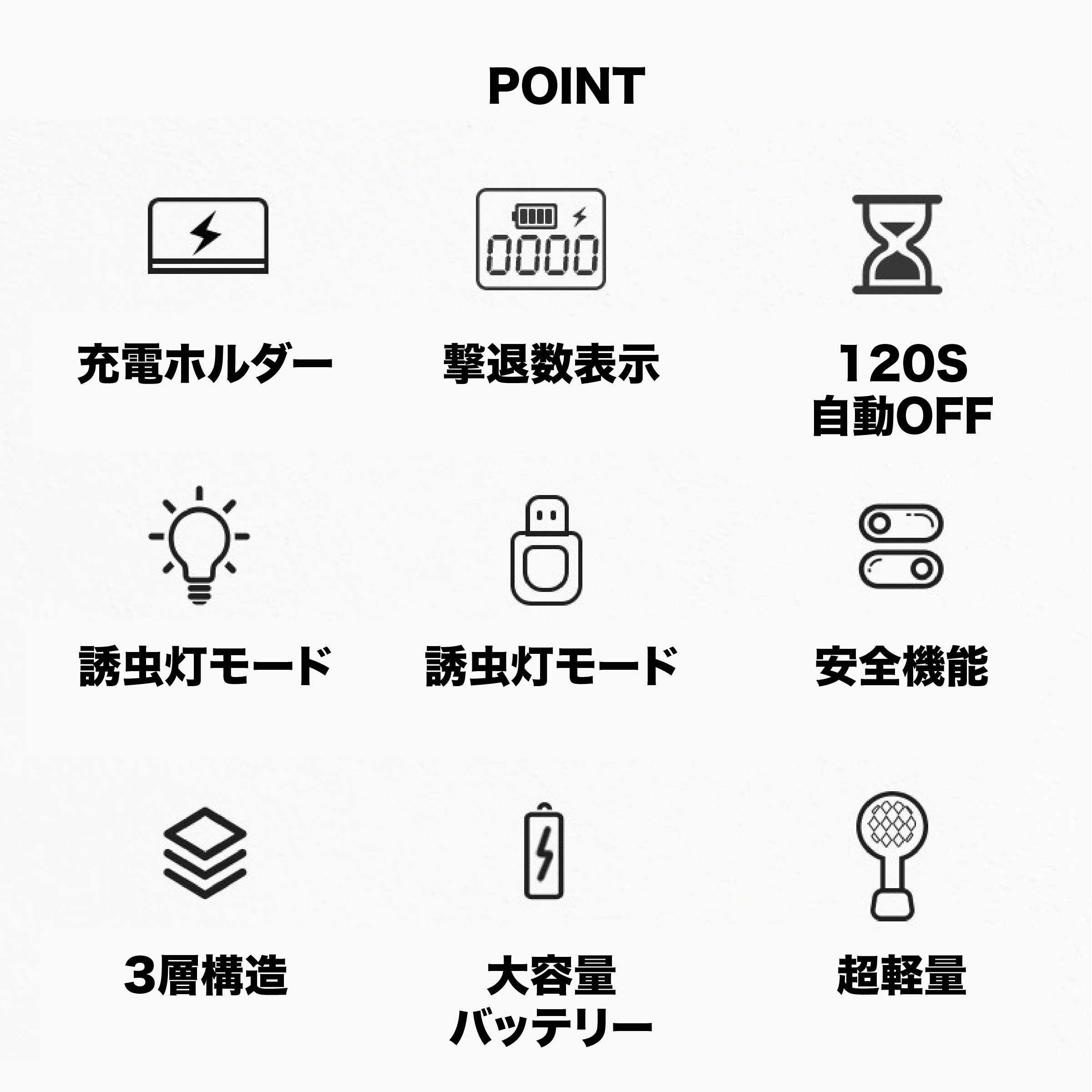 大規模セール 送料無料 蚊 電気ラケット 電撃ラケット 虫取り器 電撃虫取り機 蚊対策 虫対策 蚊取り器 蚊よけ 害虫駆除 ハエ退治 誘蚊 Usb充電 夏場 キャンプ場 かゆみ止め においなし なし香り Whitesforracialequity Org