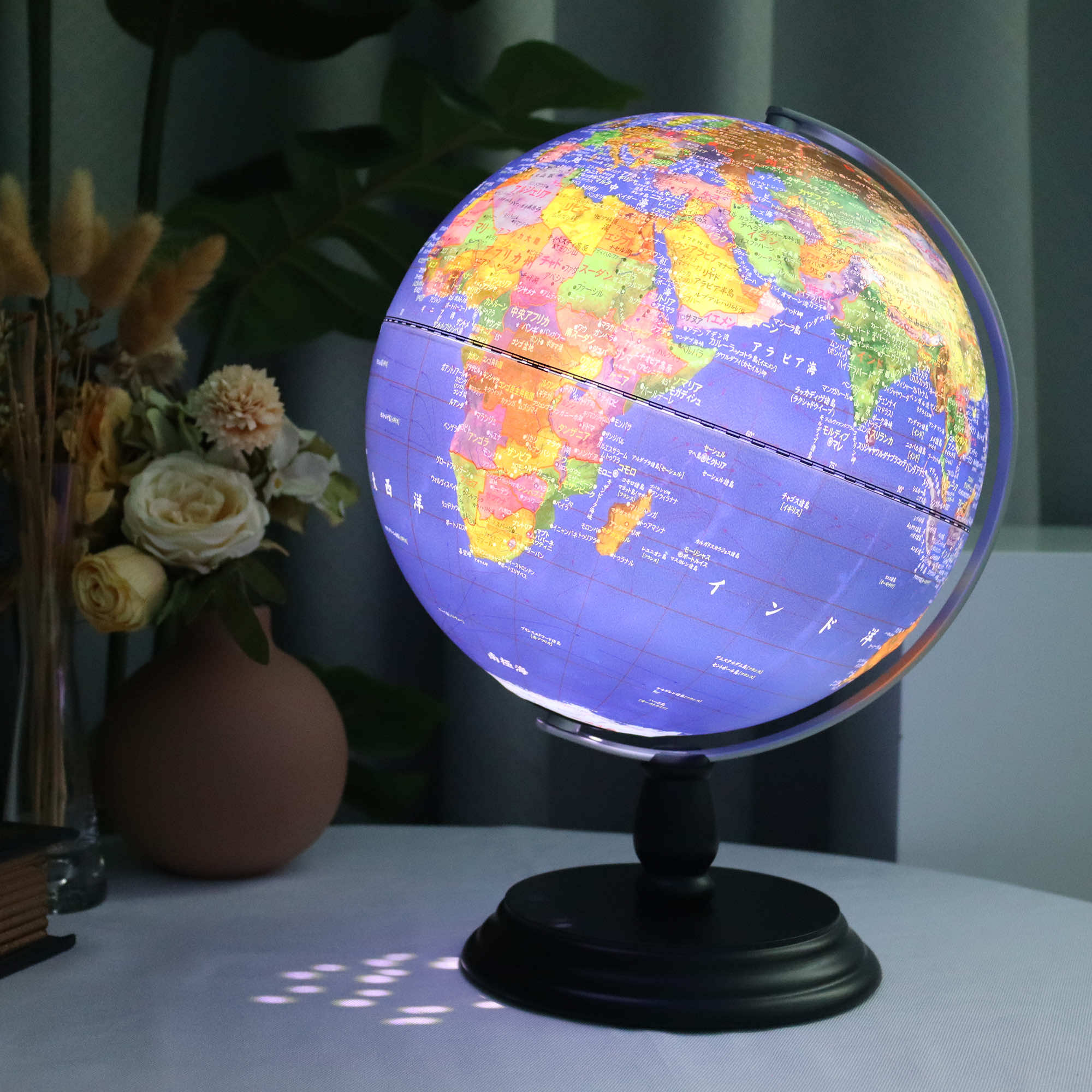 楽天市場】「ファンタジーユニバース ゼウス」浮かび 光る 地球儀