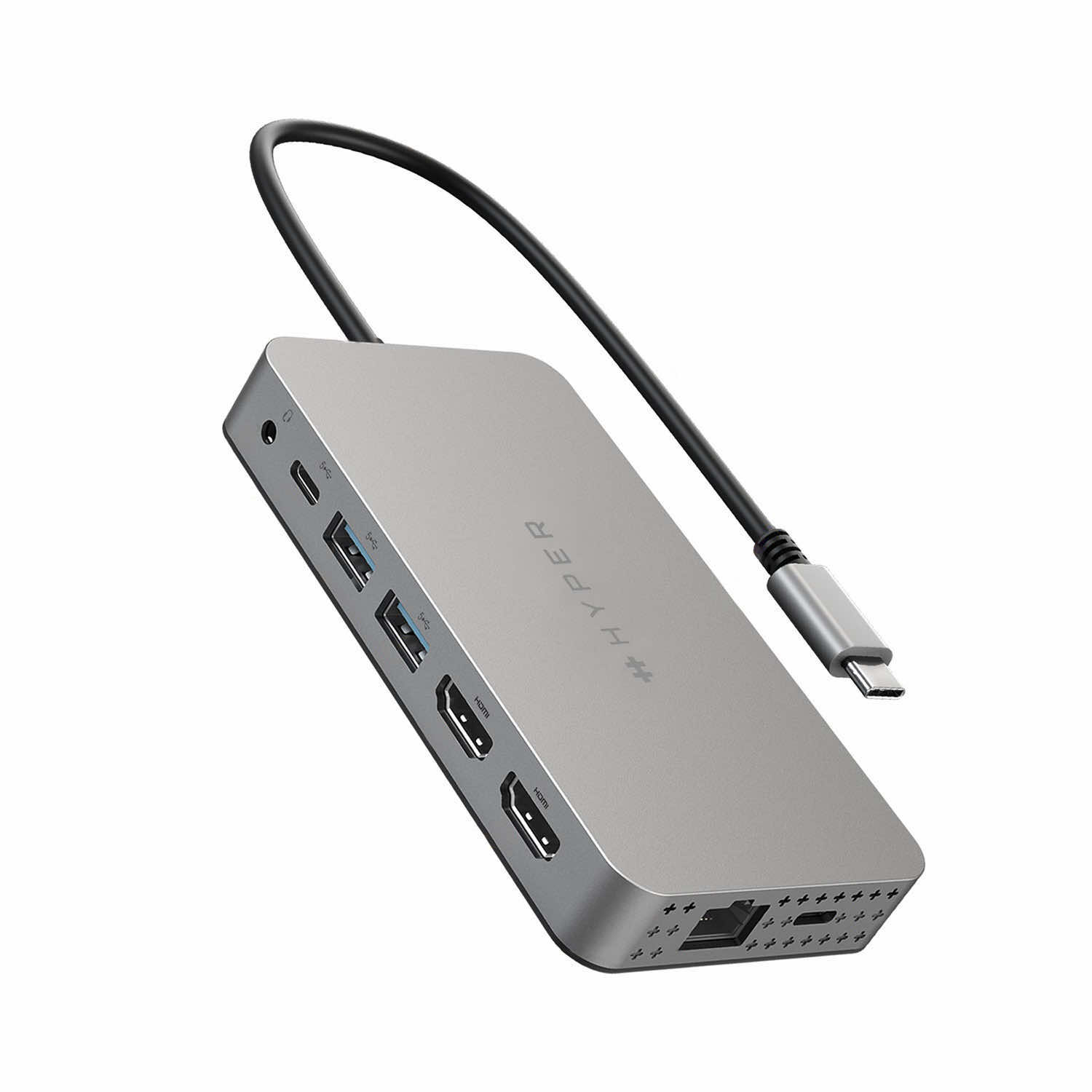HyperDrive デュアル4K HDMI 10インチ1 USB-Cこしき for M1
