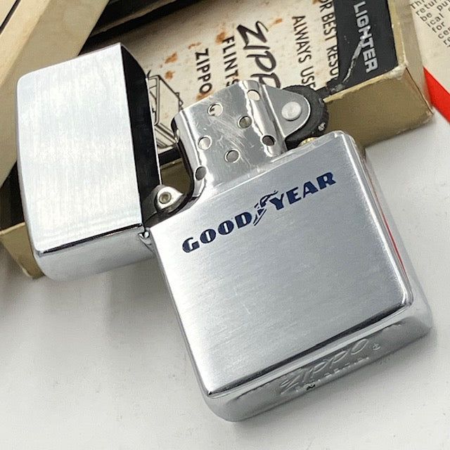 ZIPPO ビンテージ ジッポー 未使用デッドストック 1964年製 GOODYEAR グッドイヤー PAT.2517191 中古 動作確認済み
