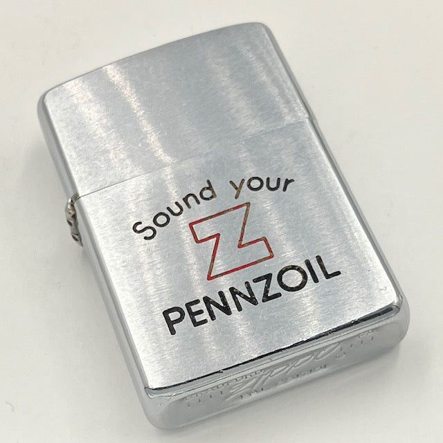 ZIPPO ビンテージ ジッポー 1966年 PENNZOIL ペンズオイル PAT.2517191 中古 動作確認済み