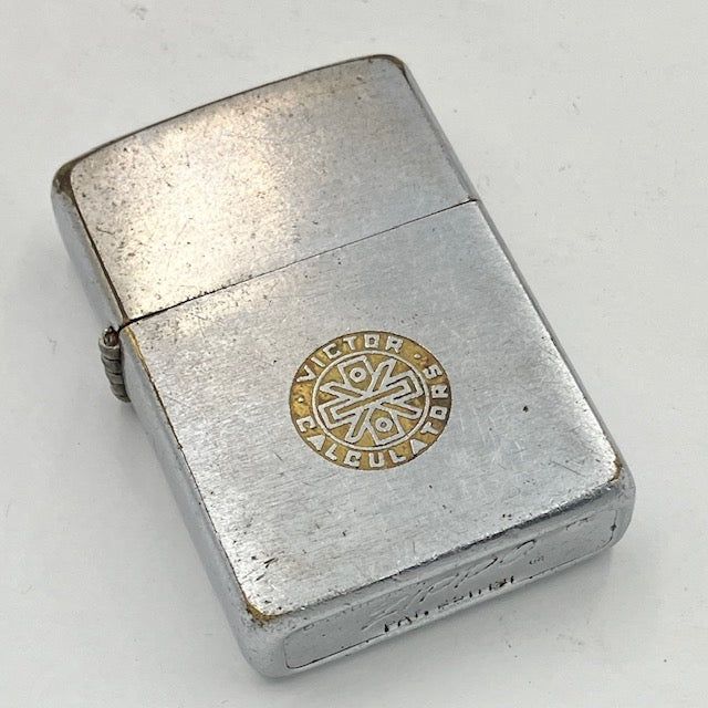 ZIPPO ビンテージ ジッポー 1961年 VICTOR CALCULATORS 中古 動作確認済み