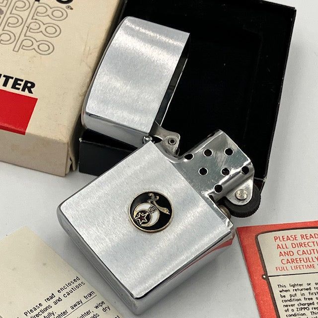 ZIPPO ビンテージ ジッポー 1978年 フリーメイソン シュライナーズ 箱入り 未着火品 中古 動作確認済み