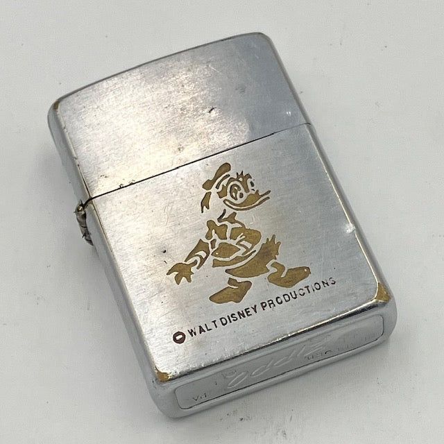ZIPPO ビンテージ ジッポー 1971年 ディズニー ドナルドダック 中古 動作確認済み