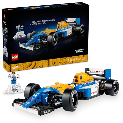 レゴ LEGO アイコン Williams Racing FW14B \u0026 Nigel Mansell 540ピース おもちゃ 玩具 誕生日 クリ