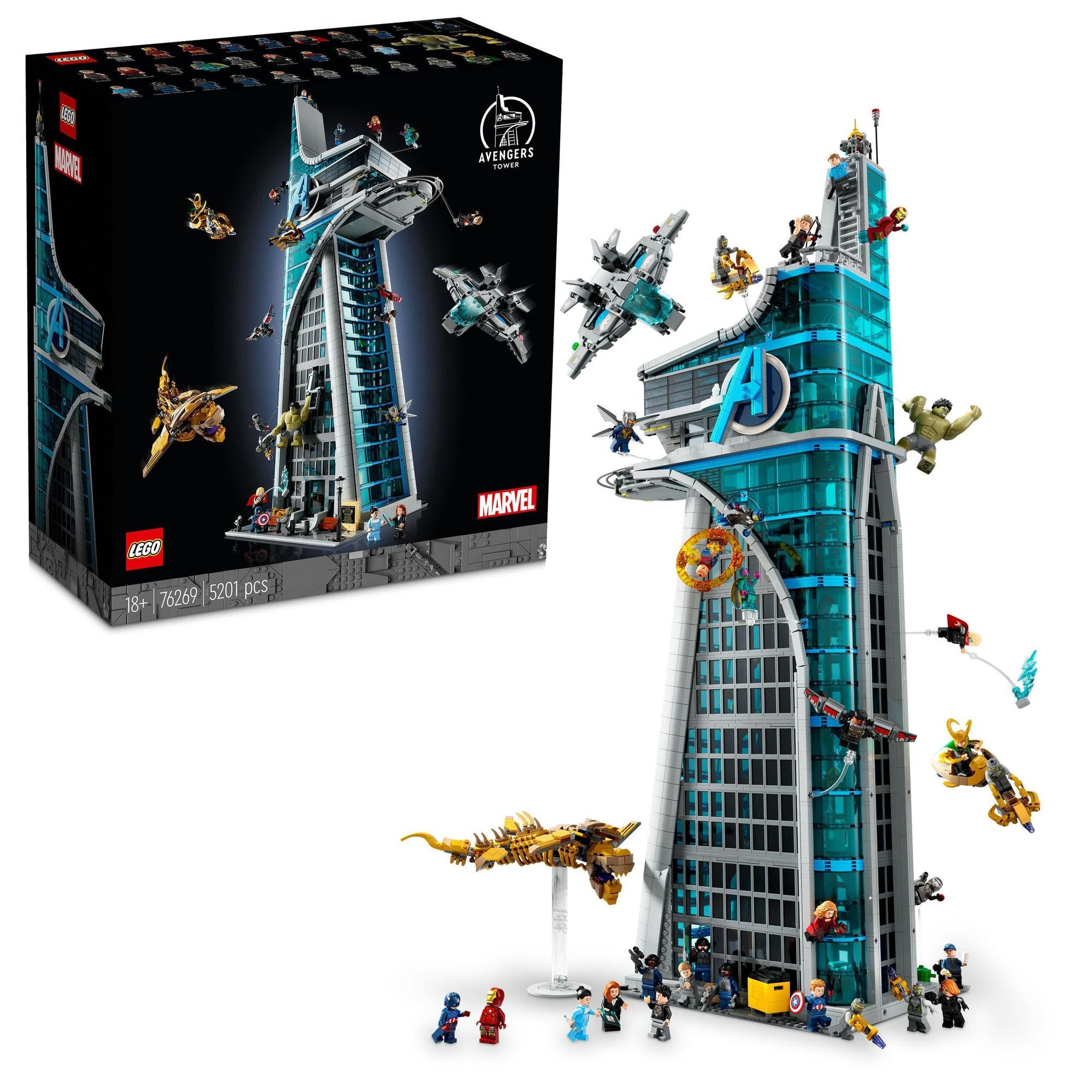 楽天市場】レゴ アベンジャーズ タワーの決戦 マーベル LEGO