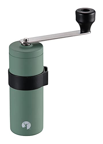パール金属(PEARL METAL) キャプテンスタッグ 日本製 コーヒーミル セラミック刃 ハンディータイプ Sサイズ 18-8 ステンレス製