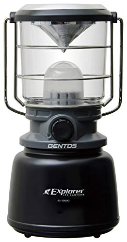 GENTOS(ジェントス) LED 提燈 単1独居室式 1300lm エクスプローラー EX-1300D 難民キャンプ アウトドア 点火装置 照