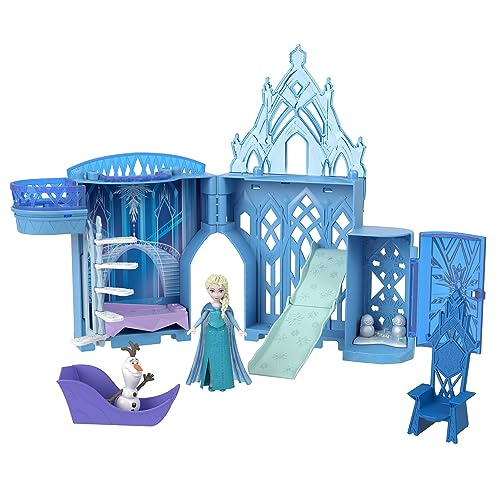 マテル(MATTEL)ディズニー(Disney)/アナと雪の女王(Frozen) エルサとこおりのおしろ(かさねるおしろシリーズ! ミニドール)画像