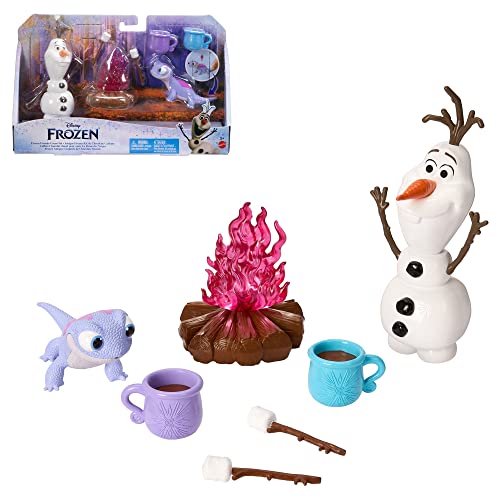 マテル(MATTEL) ディズニー（Disney）/アナと雪の女王（Frozen） オラフ／サラマンダー　(たきびセット)　【フィギュア　小物の画像