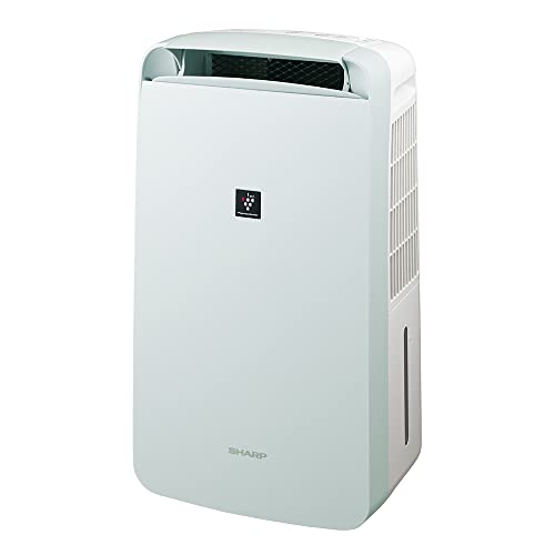 シャープ 冷風 衣類乾燥 除湿機 CM-P100-W プラズマクラスター 7000 10L/日 11畳 スタンダード パーソナル冷風タイプ 可変｜kichibei