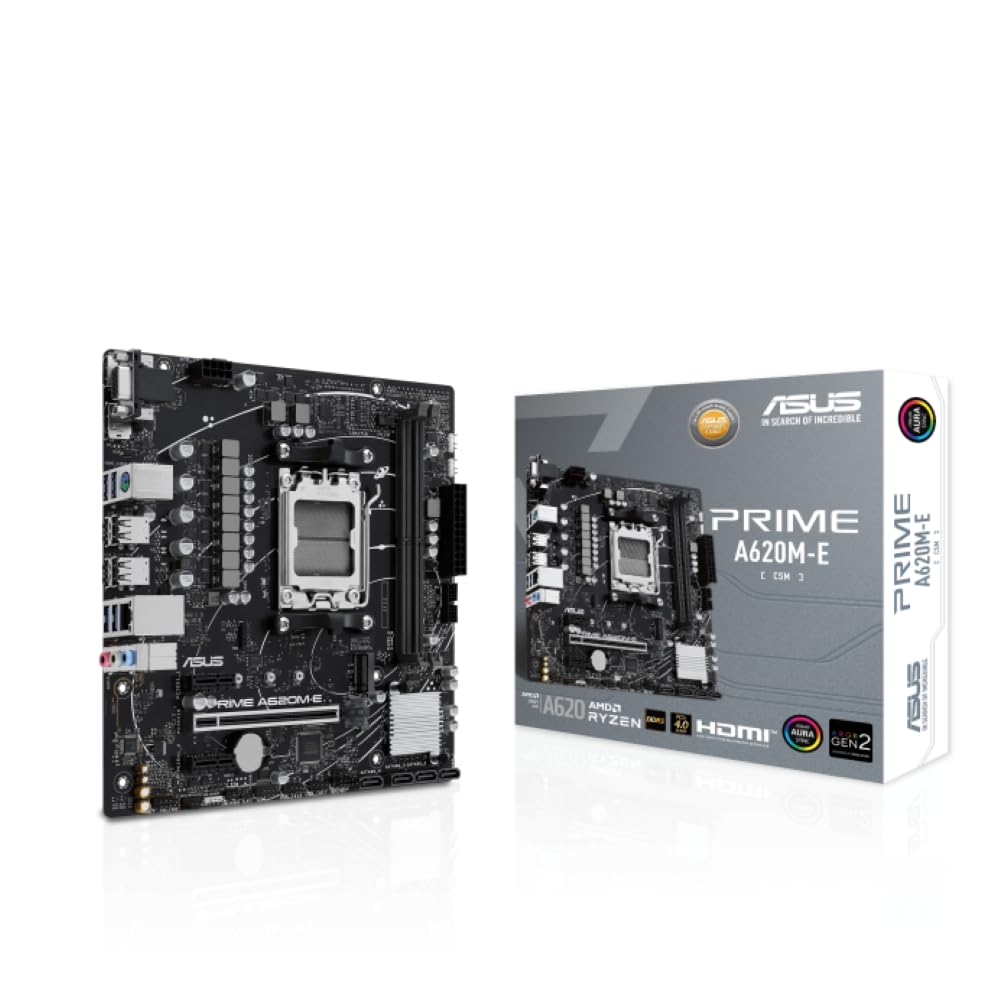 ASUS AMD A620 積み上げる Socket AM5 相応う micro-ATX お母さんゲーム盤/PRIME A620M-E-CSM 国内置き目代わりになる
