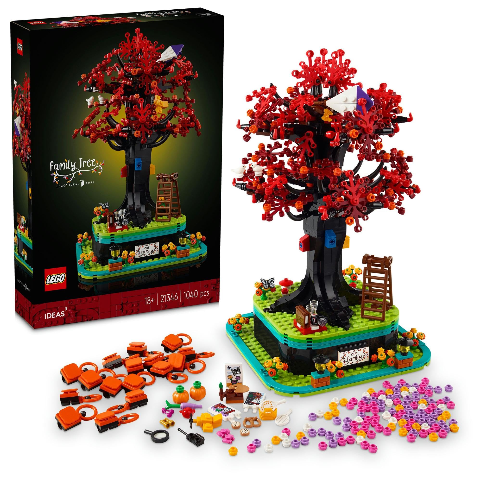 レゴ(LEGO) アイデア 身寄りの木 手あそび 手あそび 差し上げ物 生まれ落ちる日 差しつかえる クリスマス 成人男性 亭主もち 室内装飾 オシャレ 観葉草木 フェ おもちゃ-ブロック-セット