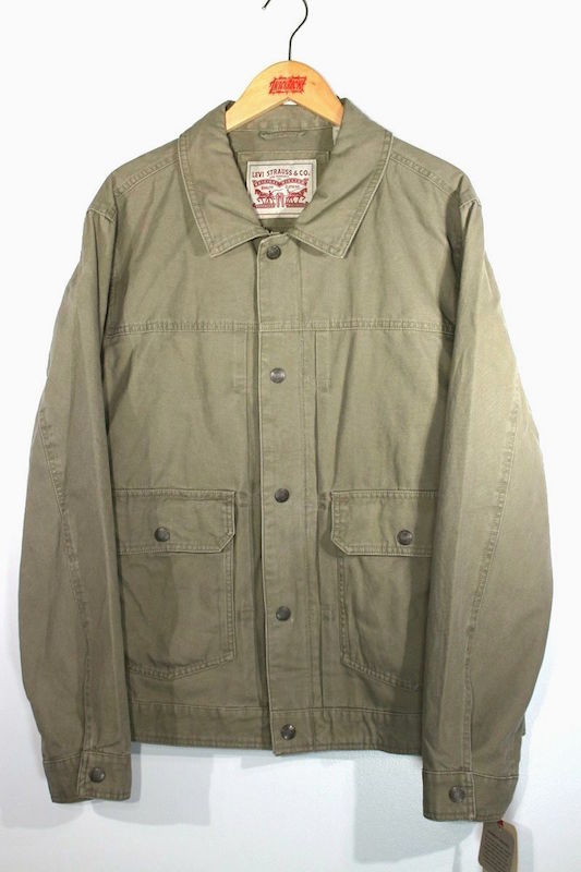 LEVI'S (リーバイス) / COTTON UTILITY JACKET / light olive｜KICKBACK