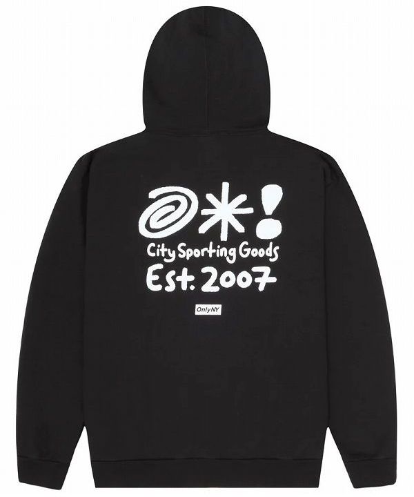 ONLY NY / GRAWLIX PULLOVER SWEAT HOODIE / blackオンリーニューヨーク フーディー|KICKBACK