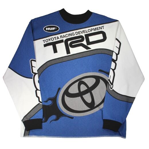 HUF × TRD / GRANDSTAND JERSEY   ハフ トヨタレーシングデベロップメント レーシングジャージ ロンTee Tシャツ・カットソー-メンズファッション