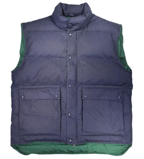 エディーバウアー　Eddie Bauer ダウンベスト　リバーシブル 楽天市場】90年代 Eddie Bauer エディーバウアー リバーシブル ダウン