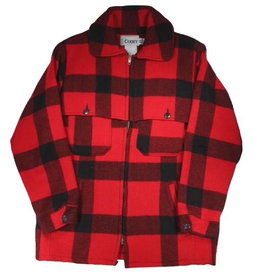 【楽天市場】USED!!! CODET / PLAID ZIP UP WOOL JACKET (80-90'S) / black×red ...