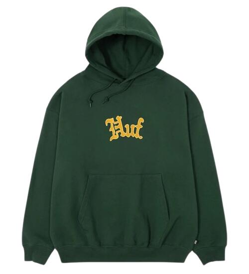HUF / NOBLE HOODIE / forest green  ハフ スウェットフーディー
