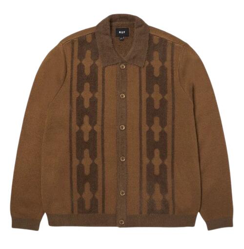 楽天市場】ハフ HUF MASHUP CARDIGAN SWEATER ニット カーディガン