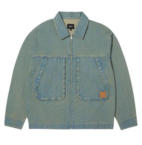 HUF / DRESDEN DENIM WORK JACKET / indigo earth  ハフ ジーンズ上衣