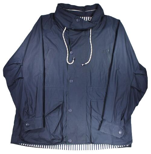 USED!!! NAUTICA / DECK JACKET (90'S) / navy&times;white　サイズ XL　　ノーティカ　デッキジャケット｜KICKBACK
