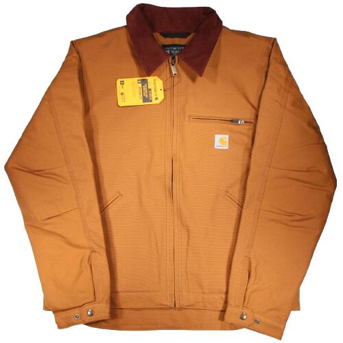 CARHARTT / DUCK BLANKET LINED DETROIT JACKET / carhartt brown 鉄道車両ハート型 自動車の街・上衣