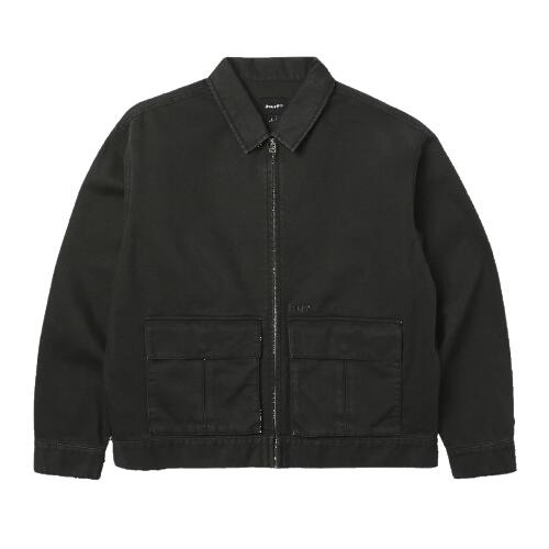 HUF / PACIFIC WORK JACKET / washed black  ハフ 細工物上衣
