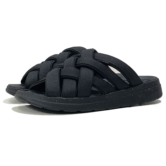 MALIBU SANDALS ZUMA LX RECYCLED マリブサンダルズ ズマ エルエックス リサイクルド サンダル MS02 5010 BLACK 【BLK / US4(22cm)-US10(28cm)】 ブラック スポーツ リカバリー 厚底 アウトドア ユニセックス メンズ レディース|KICKSJUICY