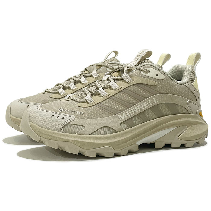 MERRELL メレル モアブ スピード 2 ゴアテックス MOAB SPEED 2 GORE-TEX 037842 KHAKI レディース【KHA / 23.0cm-24.5cm】 カーキ 透湿 防水 アウトドア トレッキング スニーカー