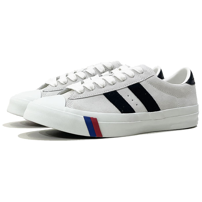 PRO-keds ROYAL PLUS SUEDE LO プロケッズ ロイヤルプラス スエード ロー PN1021 WHITE 【WHT / 25.5cm-28.5cm】 ホワイト スウェード レトロ スニーカー メンズ｜KICKSJUICY