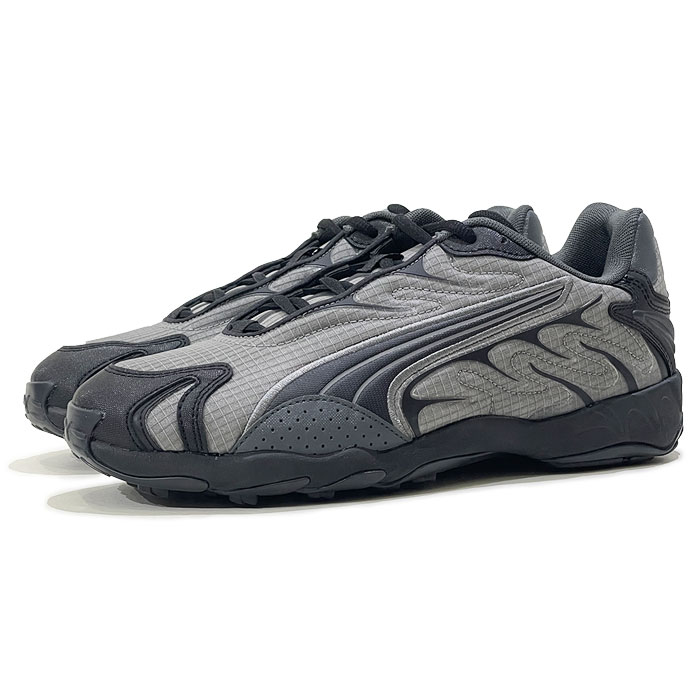 PUMA Inhale Essentials プーマ インヘイル エッセンシャル スニーカー 403275 02 Shadow Gray / PUMA Black 【GRYBLK / 23.0cm-28.0cm】 グレイ ブラック レトロ レディース メンズ ユニセックス