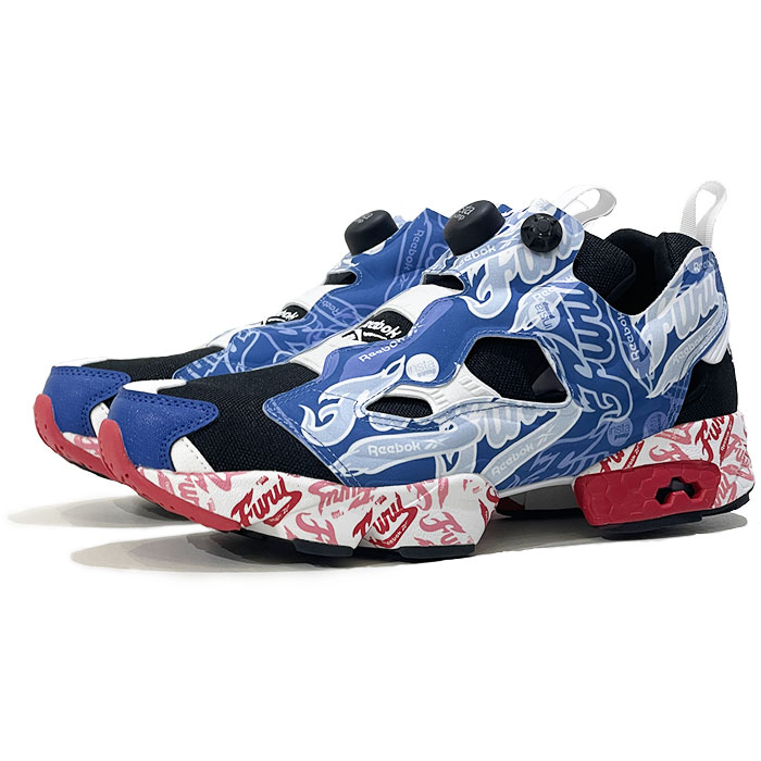 Reebok INSTAPUMP FURY 94 Over Branded Pack リーボック インスタポンプフューリー 94 100230806 【BLKBLU / 22糎~29糎】 黒いこと ベクターブルー スニーカー 靴 メンズ レディース ユニ一発やる