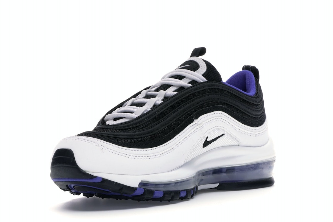 格安販売中マラソン限定P最大44倍 Nike Air Max 97 White Black Persian Vi letGSナイキ GS エア マックス 97 921522-102 大人も履ける キッズモデル ウィメンズ レディース スニーカー ランニングシューズ キッズスニーカー ベビーシューズ 19SX-20221007155431-068-003 ブランドショップGEENA US 4 5Y 23 5cm - 4