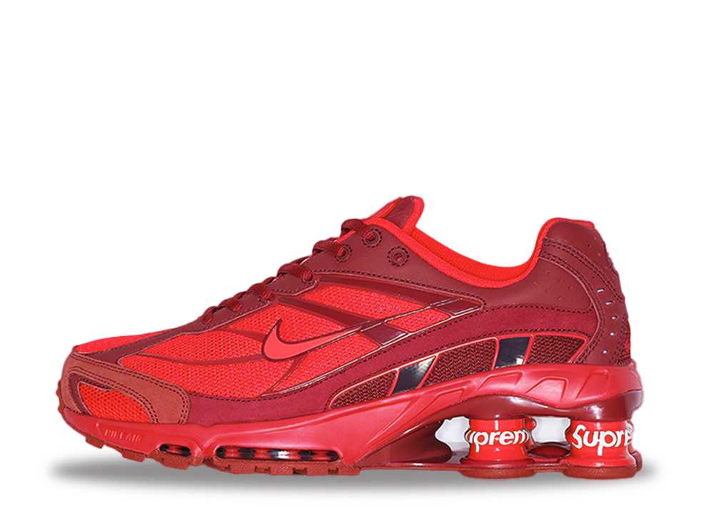 ＼百貨店大売り出し／1000円引き換え証ふり出し中！Nike シュプリーム × ナイキ ショックス ライド2 す早さ 赤いこと/サイレン 赤いこと バーン ナイキ DN1615-600 メンズ スニーカー 駈けっくらシューズ 21SN-DN1615-600
