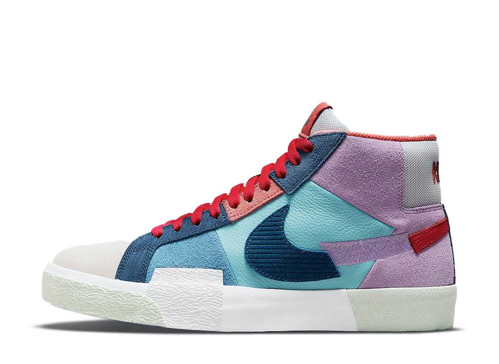 数量限定【1000円クーポン】Nike ナイキ SB ブレーザー ミッド モザイクマルチ ナイキ DA8854-500 メンズ スニーカー ランニングシューズ 21SN-DA8854-500