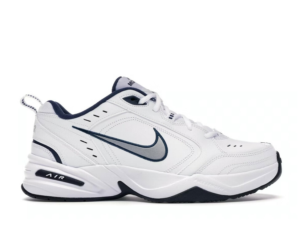 【今なら銀行割引クーポン券振り出し中】Nike ナイキ エアモナーク 4 白いこと 米国海軍 ナイキ 415445-102 メンズ スニーカー 駈けっくらシューズ 21SN-415445-102